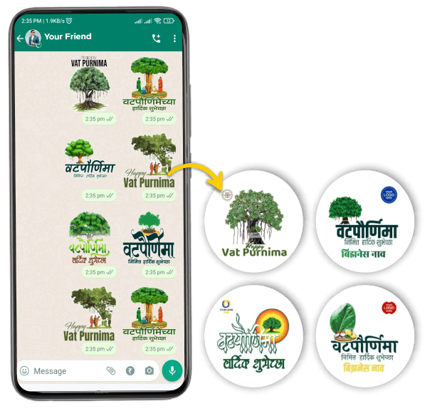 Vat Purnima Whatsapp Stickers